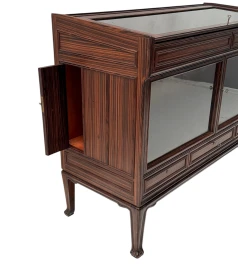 Art Deco Amsterdamse School Vitrine or display cabinet by Napoleon Le Grand